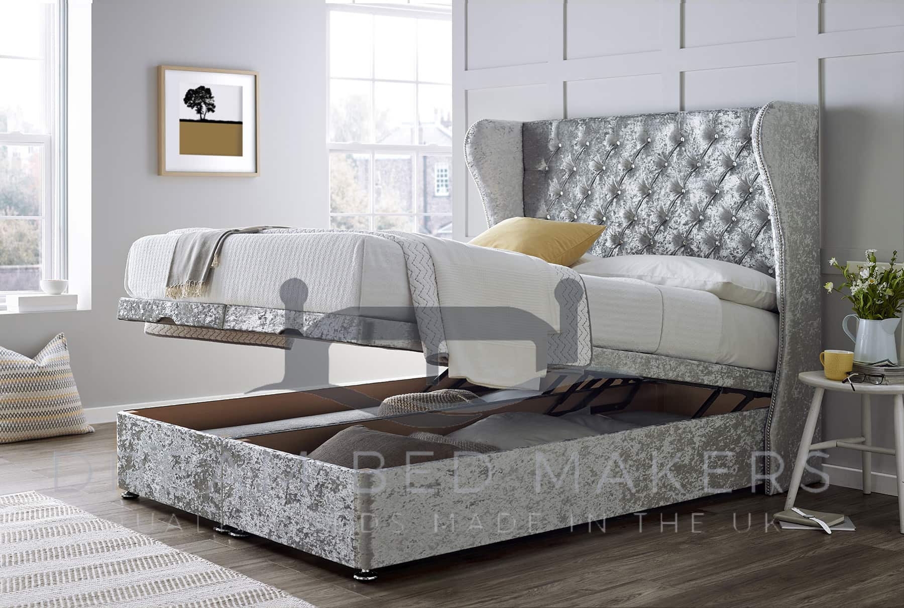 MonteCarlo Wingback Ottoman